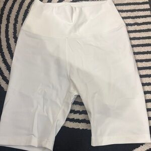 Wardrobe White Bike Shorts